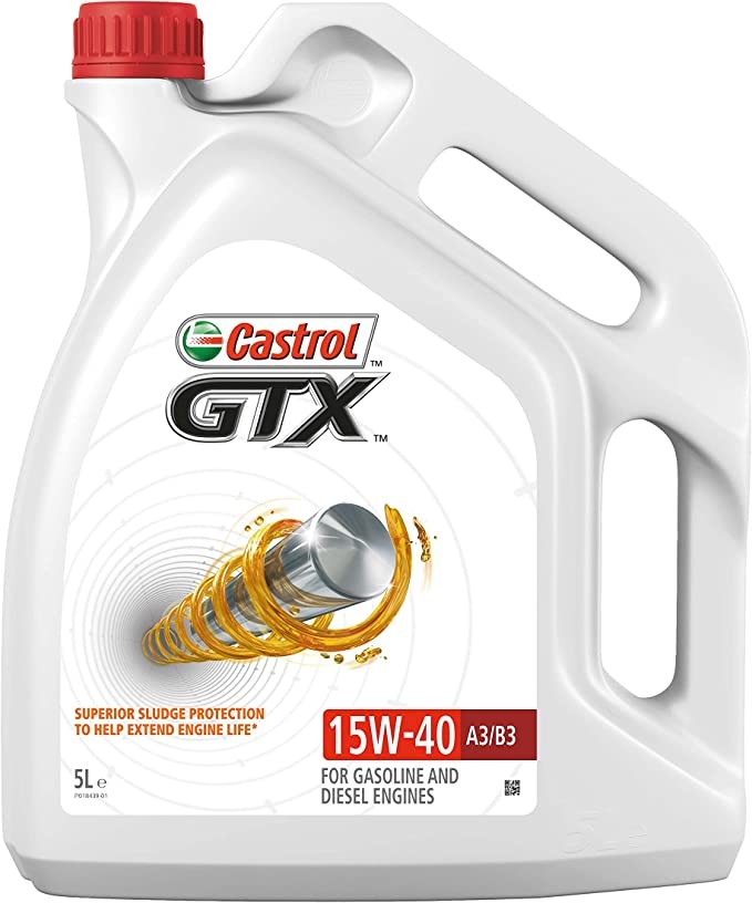 Aceite Castrol GTX 15W40 A3/B3 5L 