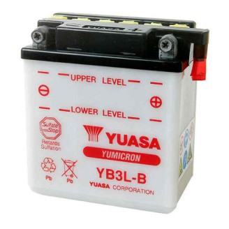 Batería de moto 12V 3AH YUASA - YB3L-B - Precio: 25,57 € - Megataller