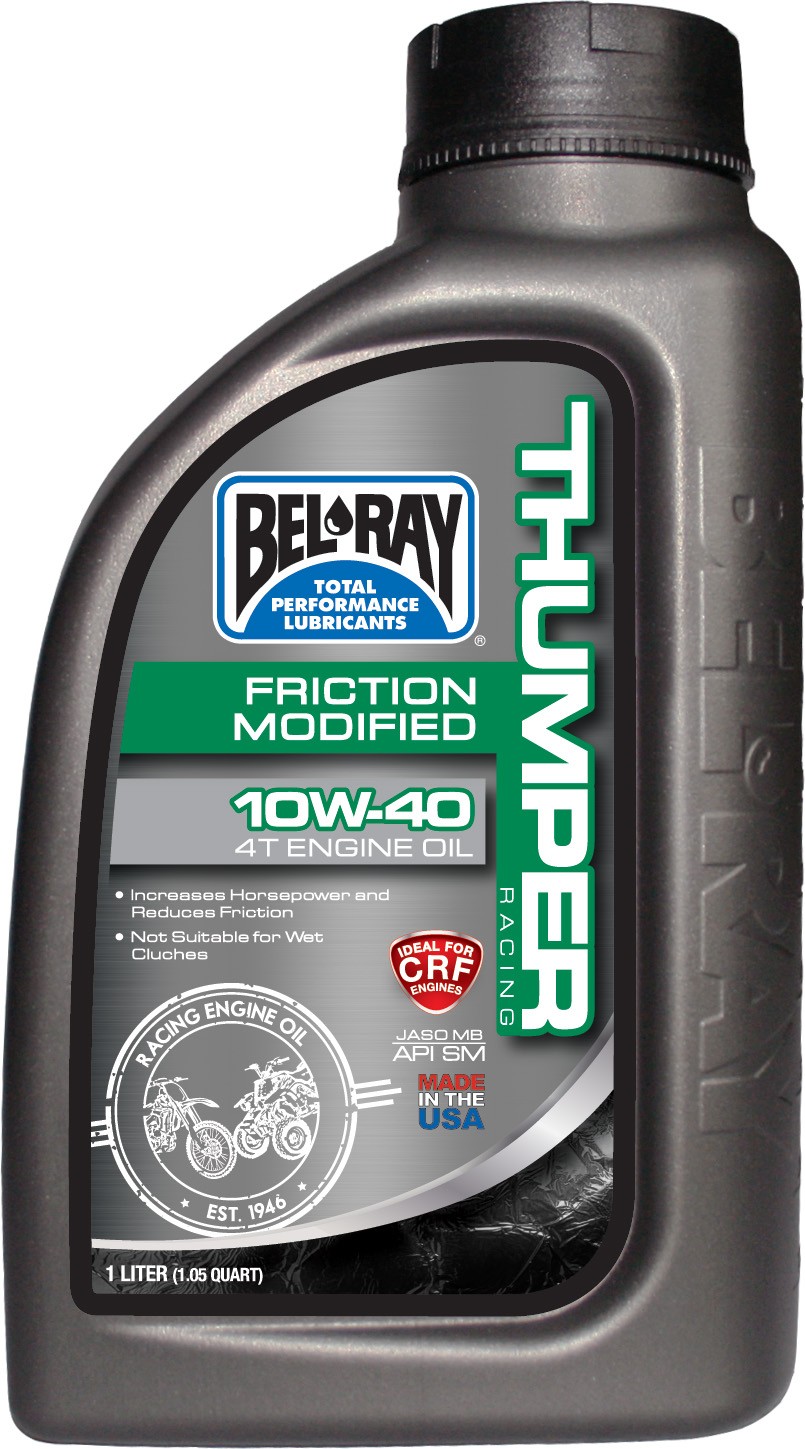 Aceite Bel-Ray 4T Friction Modified Thumper Racing 10W40 1L