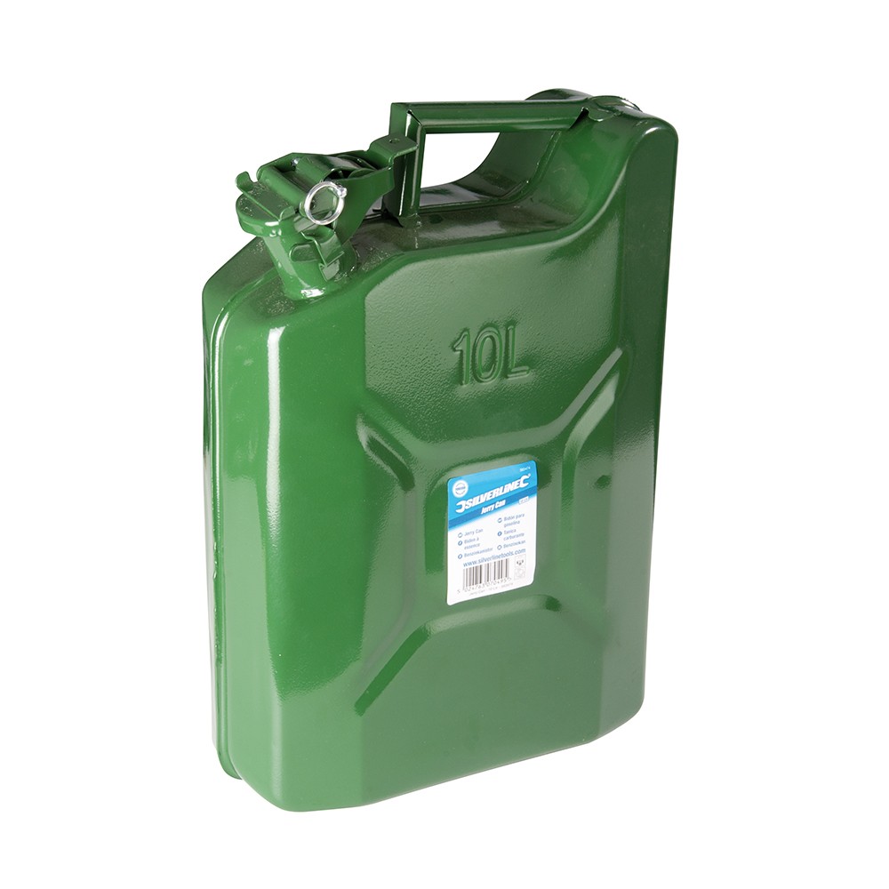 Bidon de gasolina JMP 10L plastico verde