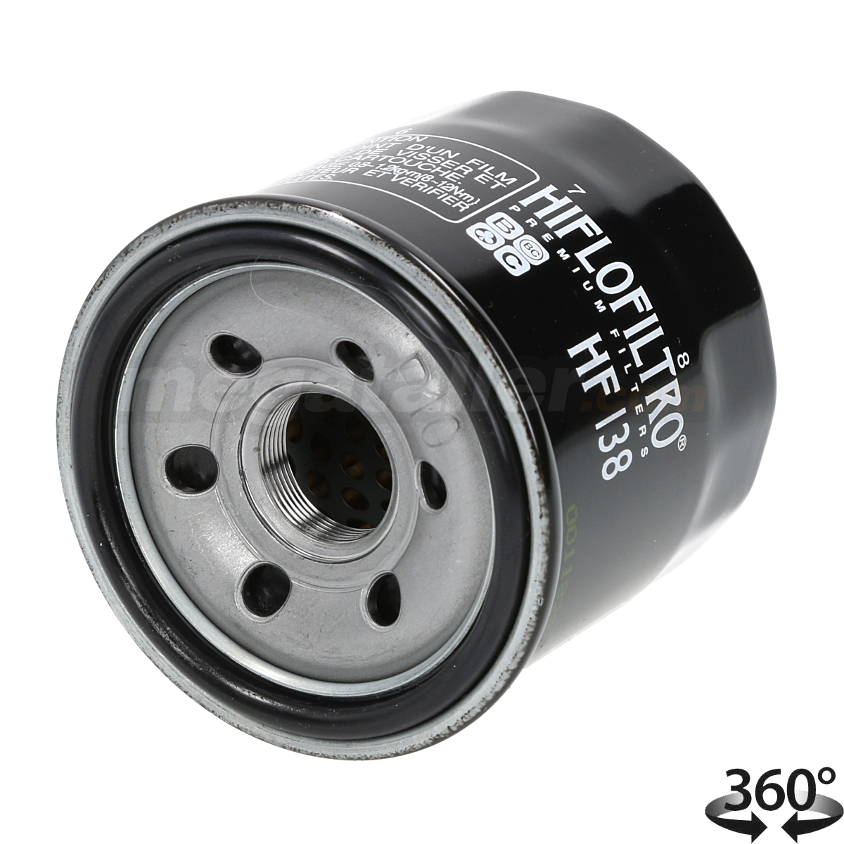 Filtro de aceite HIFLOFILTRO - HF138 - Precio: 7,18 € - Megataller