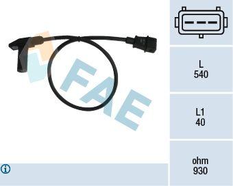 Sensor de cigüeñal FAE 79097