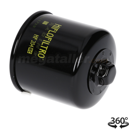 Filtro Olio HiFlo HF204 Per Moto Cruiser - Compatibile Con Honda, Kawasaki, Yamaha - Foto 9