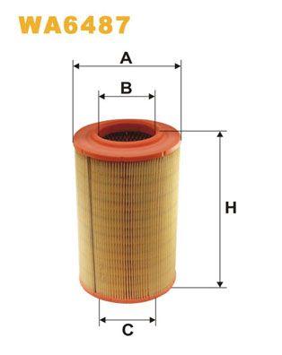 CHAMPION Luftfilter CAF100186R für CITROËN FIAT PEUGEOT